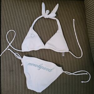 Y2K Victoria's Secret Newlywed White Bikini